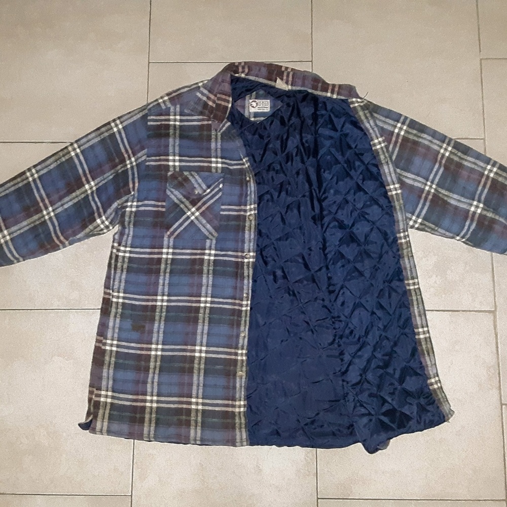 Vintage Sports Afield quilted-lined plaid jacket